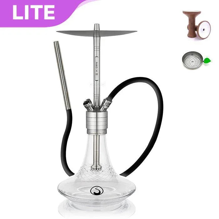 Steamulation Pro X III Hookah - Crystal - shishagear - UK Shisha Hookah Black Friday