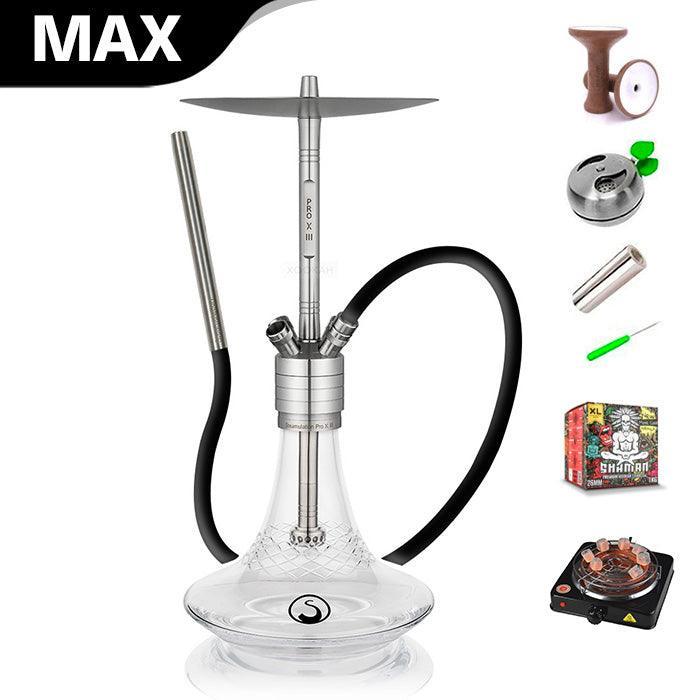 Steamulation Pro X III Hookah - Crystal - shishagear - UK Shisha Hookah Black Friday