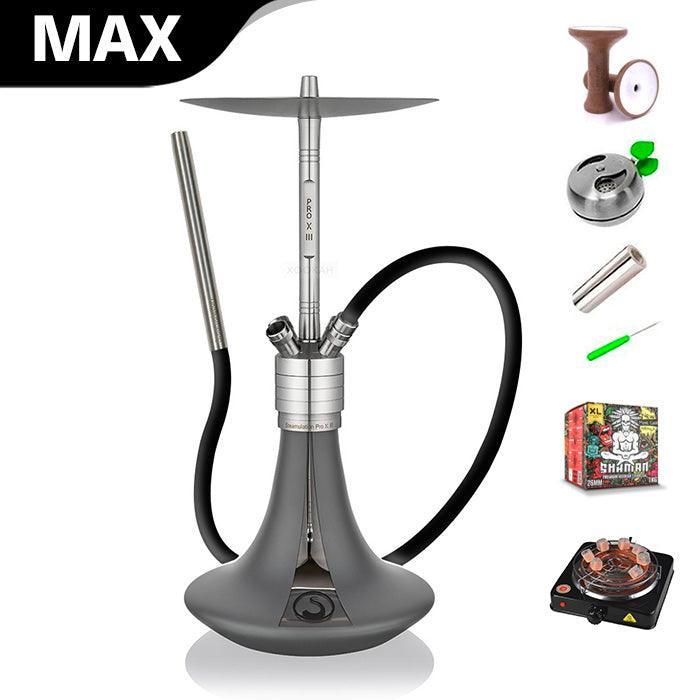 Steamulation Pro X III Hookah - Graphite - shishagear - UK Shisha Hookah Black Friday