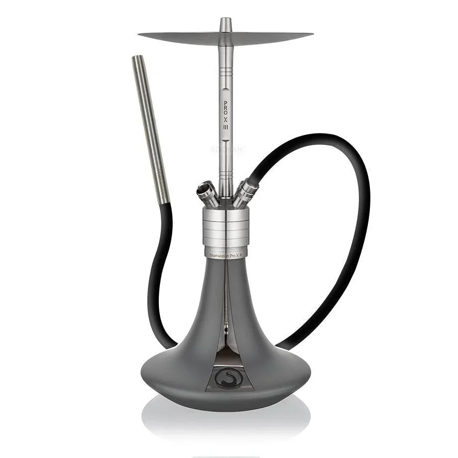 Steamulation Pro X III Hookah - Graphite - shishagear - UK Shisha Hookah Black Friday