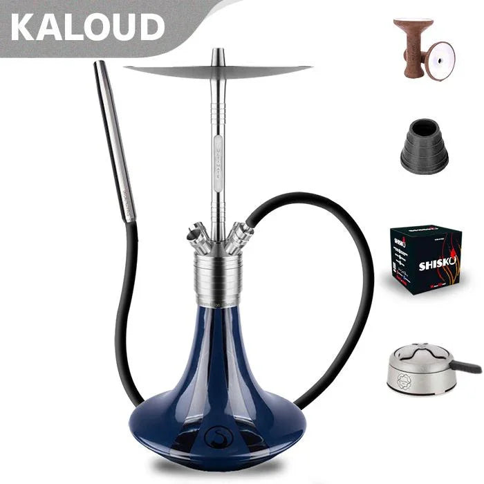 Steamulation Ultimate Hookah - Blue Metallic