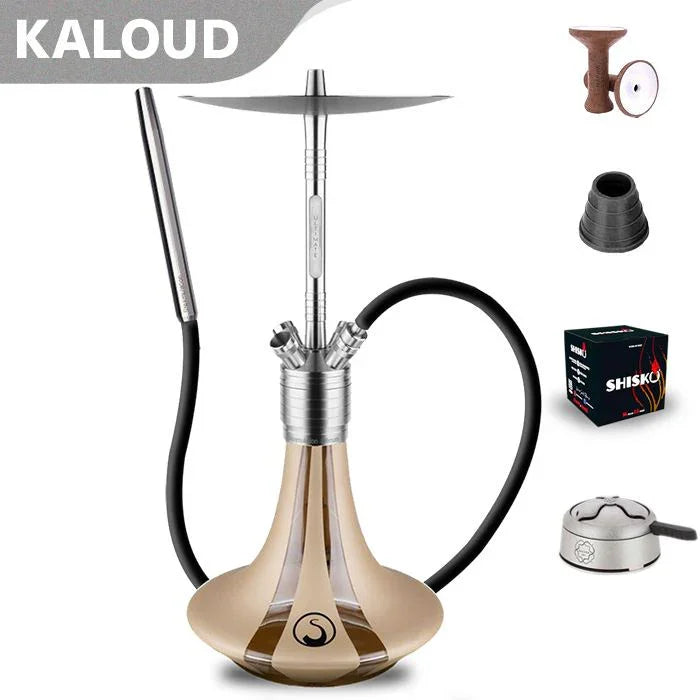 Steamulation Ultimate Hookah - Gold Matt Metallic