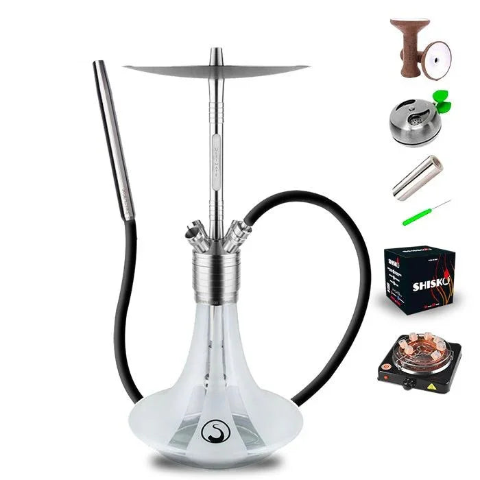 Steamulation Ultimate Hookah - White Matt