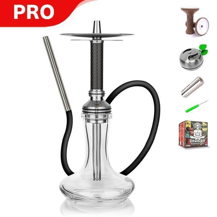 Steamulation Xpansion Mini Carbon Hookah - Black Matt - shishagear - UK Shisha Hookah Black Friday