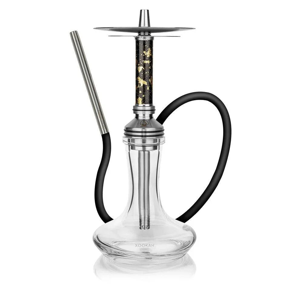 Steamulation Xpansion Mini Carbon Hookah - Gold Leaf - shishagear - UK Shisha Hookah Black Friday