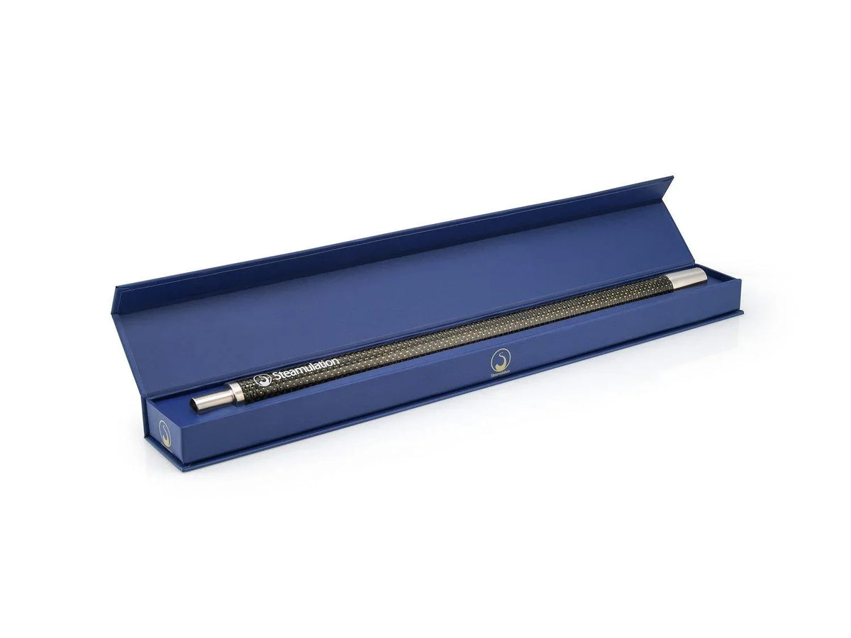 Steamulation Carbon Mouthpiece Black Gold - shishagear - UK Shisha Hookah Black Friday