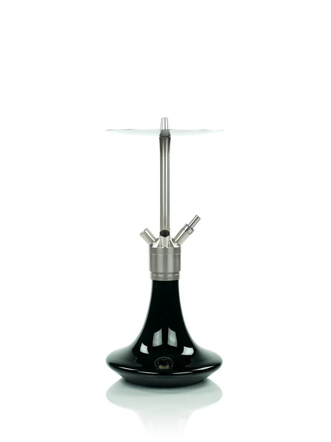 Steamulation Classic Platinum Black - shishagear - UK Shisha Hookah Black Friday