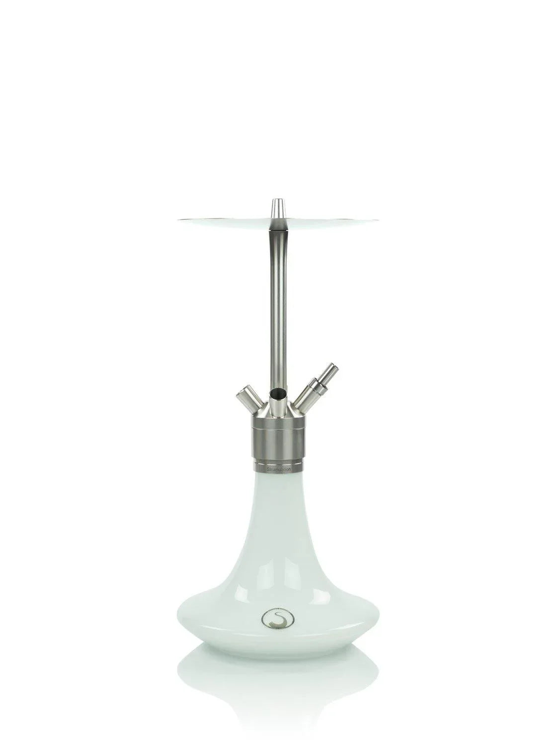 Steamulation Classic Platinum White - shishagear - UK Shisha Hookah Black Friday