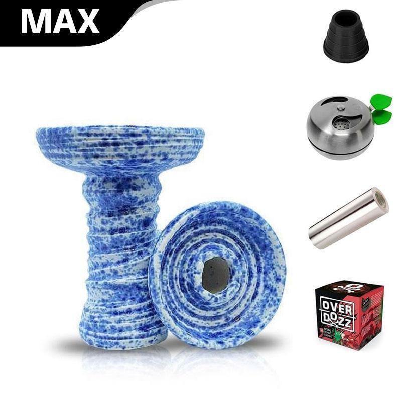 Stone Hookah Speed Bowl - White Frosty - shishagear - UK