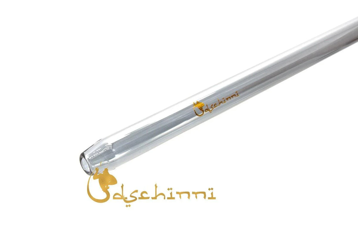 Dschinni Straight Regular Mouthpiece Smoky - shishagear - UK Shisha Hookah Black Friday