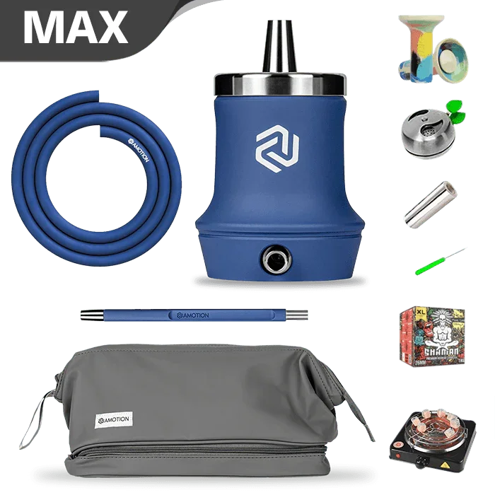 Amotion Roam Travel Shisha Set - shishagear - UK Shisha Hookah