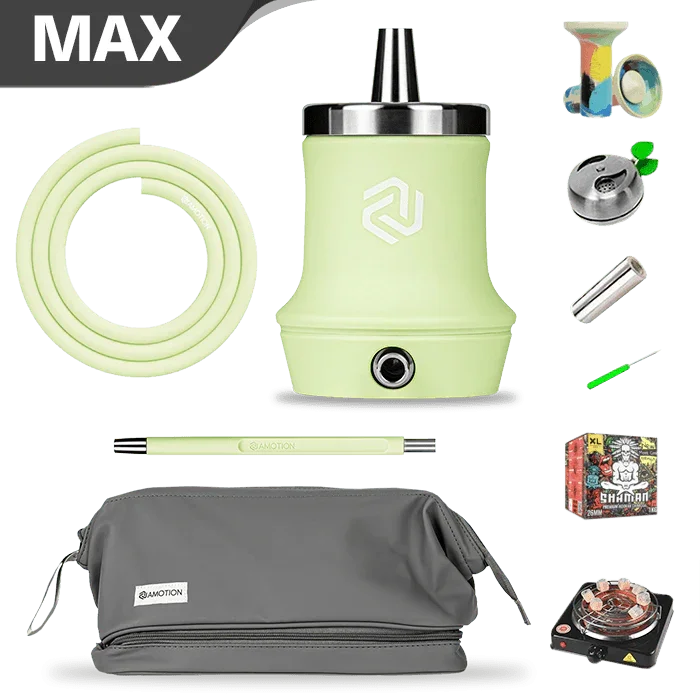 Amotion Roam Travel Shisha Set - shishagear - UK Shisha Hookah