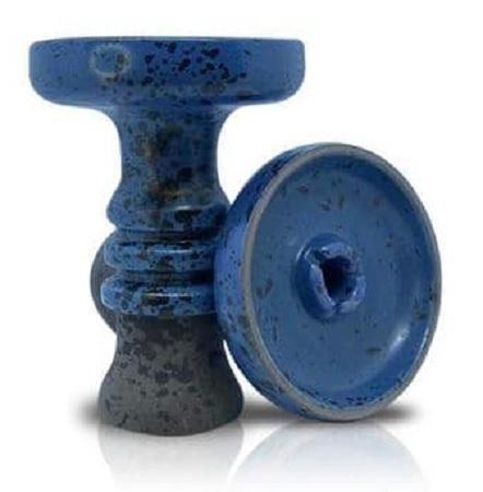 Telamon Harmony Glaze Phunnel Bowl - Short Blue - shishagear - UK