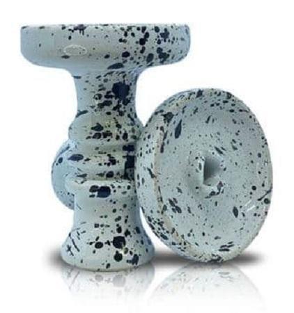 Telamon Harmony Glaze Phunnel Bowl - White - shishagear - UK