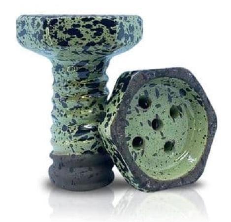 Telamon Harmony Screw Bolt Bowl - Topaz Green Short - shishagear - UK