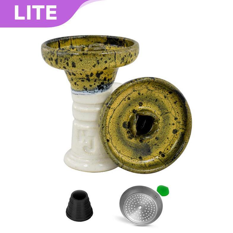 HJ Trimony Hookah Bowl - Yellowberry Over White - shishagear - UK Shisha Hookah Black Friday