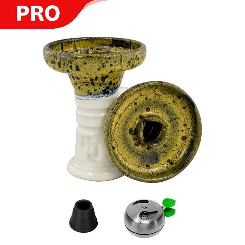 HJ Trimony Hookah Bowl - Yellowberry Over White - shishagear - UK Shisha Hookah Black Friday