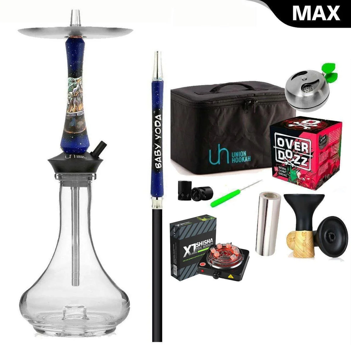 Union Hookah Comics Baby Yoda Set - shishagear - UK Shisha Hookah Black Friday