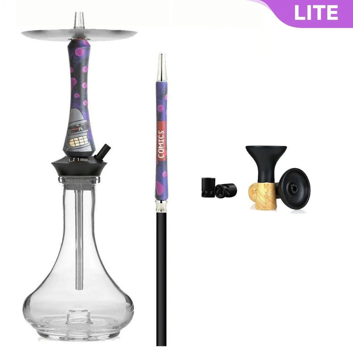 Union Hookah Comics Futurama Bender Set - shishagear - UK