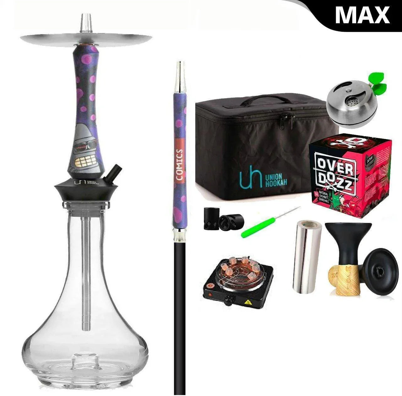 Union Hookah Comics Set - Futurama Bender