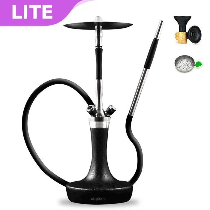 Union Hookah Fibonacci Wood Ash Black SET - shishagear - UK Shisha Hookah Black Friday