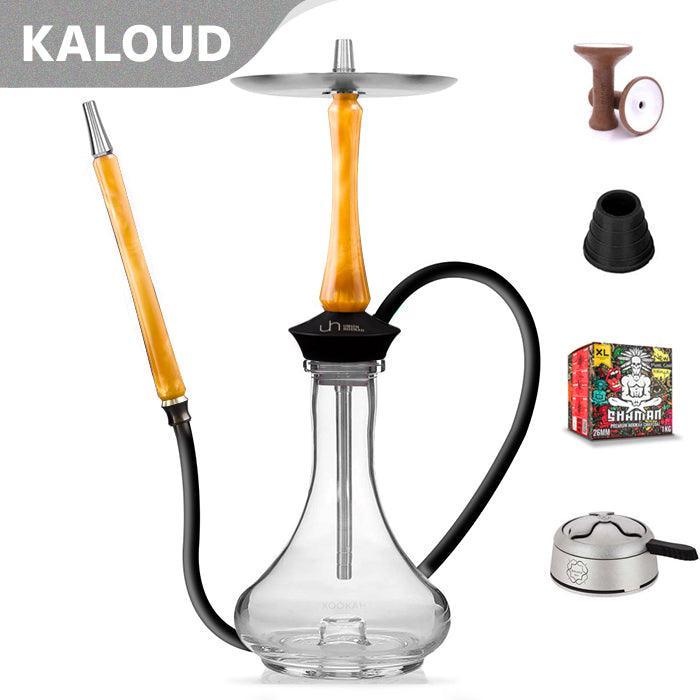 Union Hookah Sleek Acrylic - Gold - shishagear - UK Shisha Hookah Black Friday