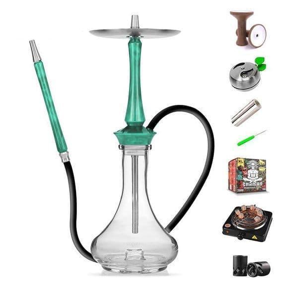 Union Hookah Sleek Full Acrylic - Turquoise - shishagear - UK Shisha Hookah