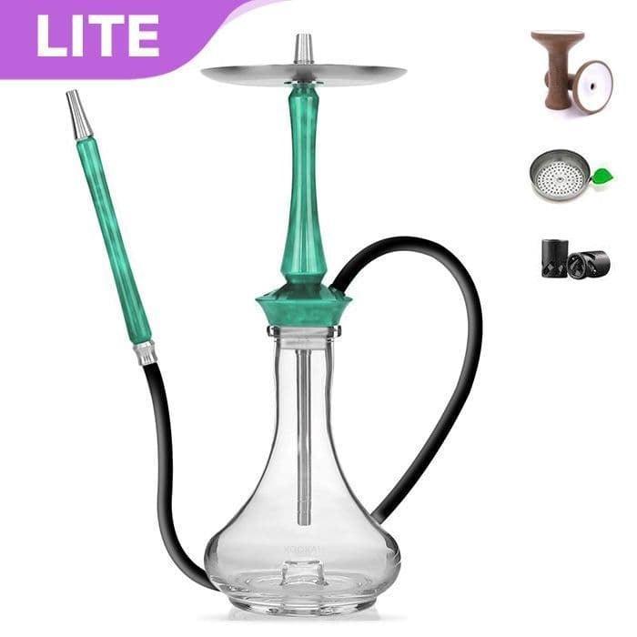 Union Hookah Sleek Full Acrylic - Turquoise - shishagear - UK Shisha Hookah Black Friday