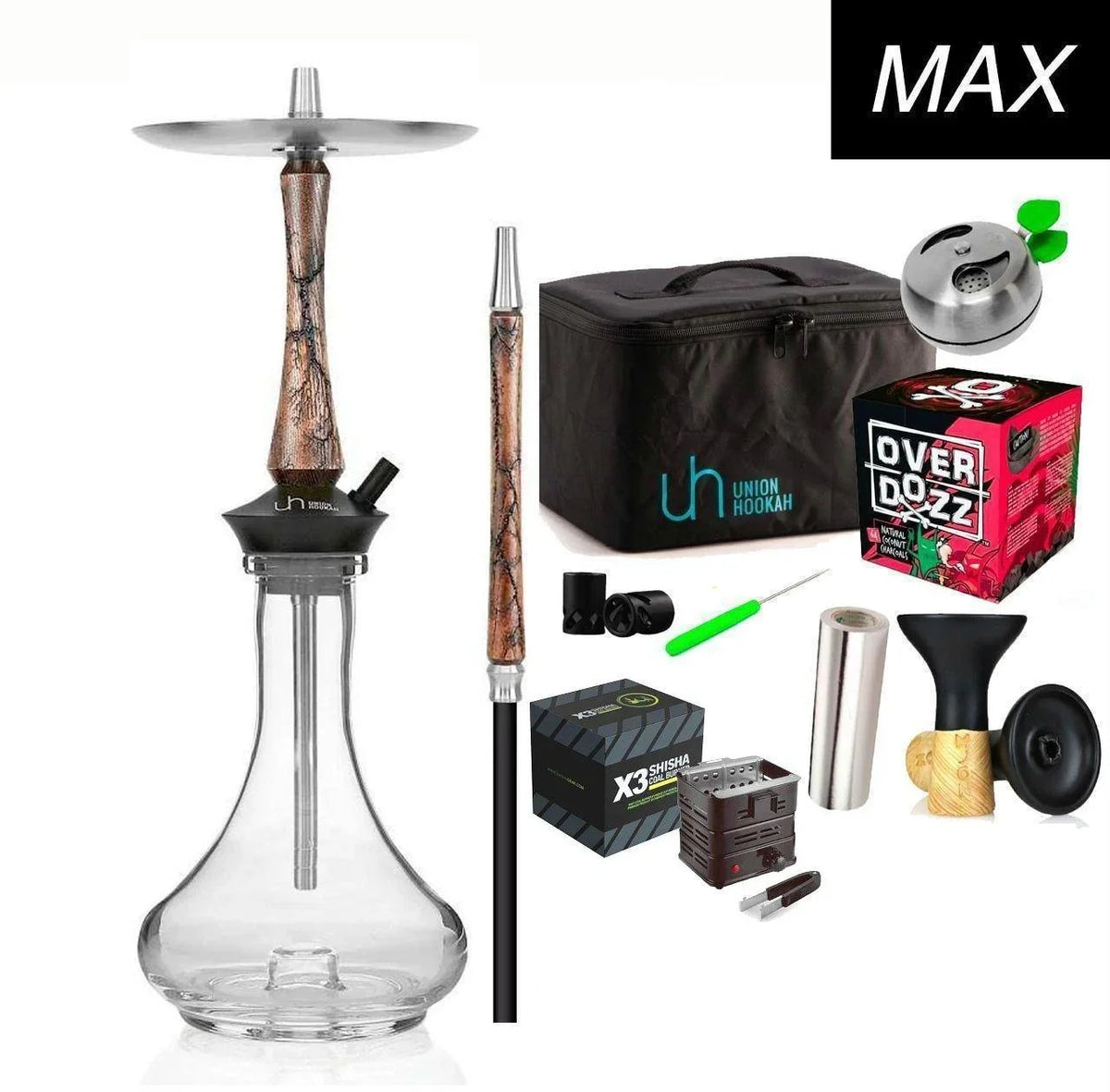 Union Hookah Sleek Volt Dark Set - shishagear - UK