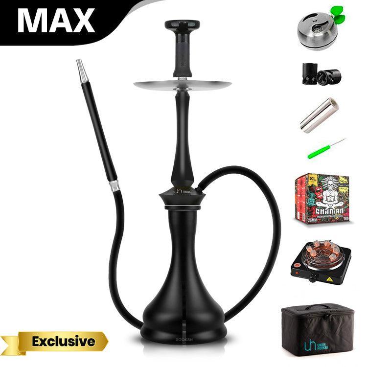 Union Sleek Noir - Black (Special Edition) - shishagear - UK Shisha Hookah Black Friday