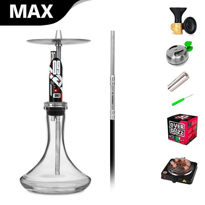 El Bomber Shisha With Base - Unit 09 - shishagear - UK Shisha Hookah Black Friday