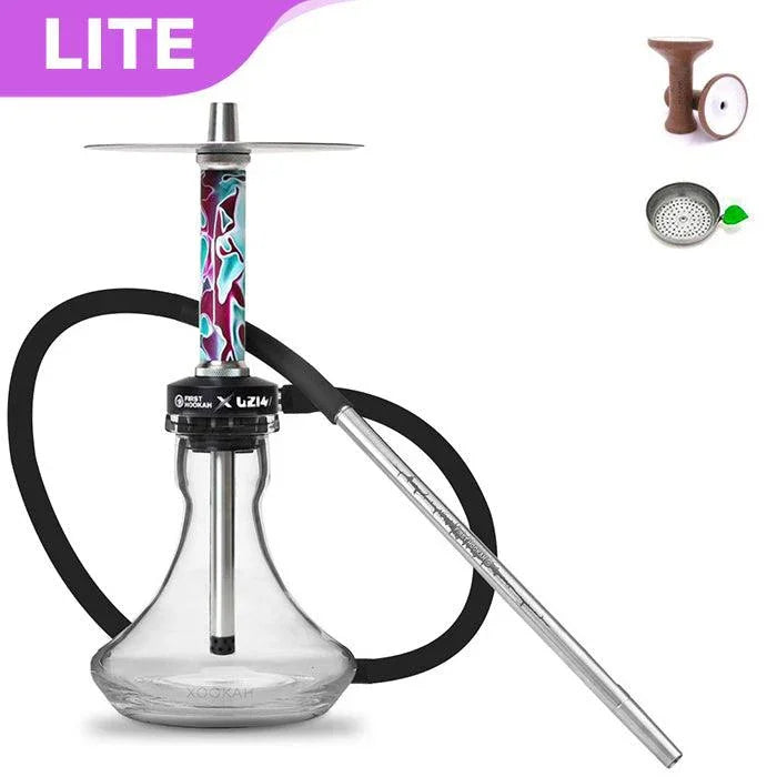 Uzi47 X First Hookah - Peacock - shishagear - UK Shisha Hookah Black Friday