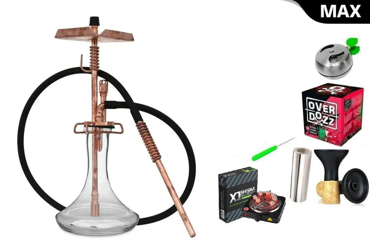 VZ Hookah Copper Mini Shisha - shishagear - UK Shisha Hookah Black Friday