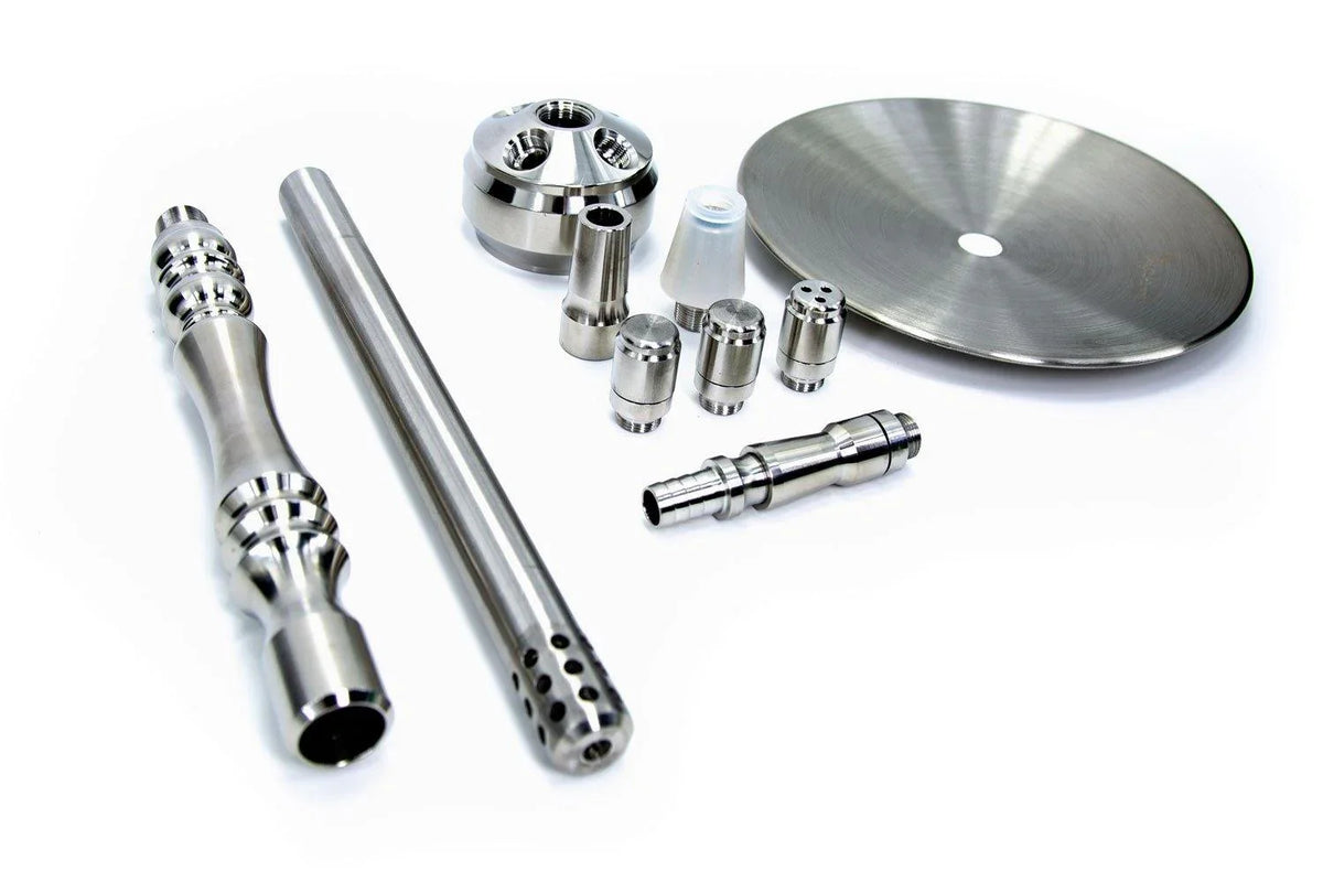 Dschinni Stealth Bomber Amber Hookah - shishagear - UK Shisha Hookah Black Friday