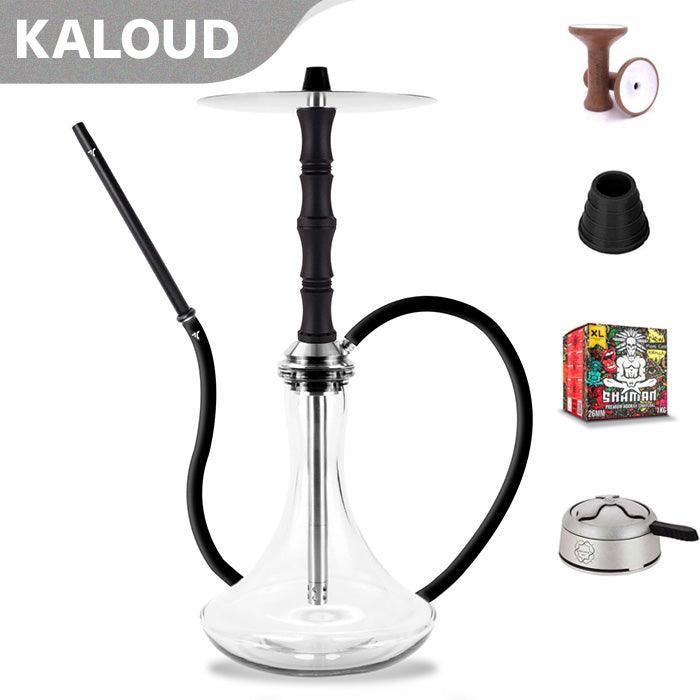 Aeon Vyro Versa Steel Sleeve Hookah Set - shishagear - UK Shisha Hookah Black Friday