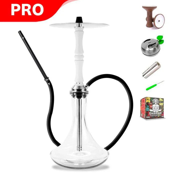 Aeon Vyro Versa Steel Sleeve Hookah Set - shishagear - UK Shisha Hookah Black Friday