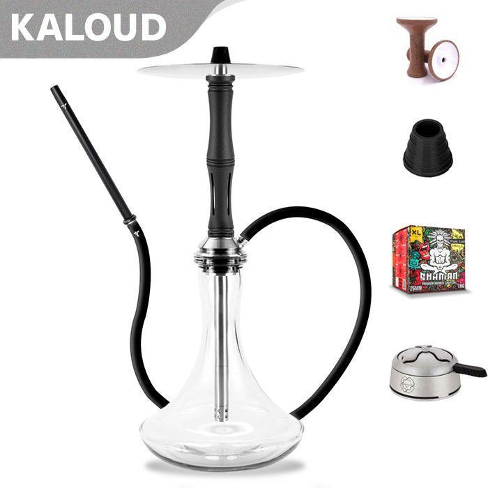 Aeon Vyro Versa Steel Sleeve Hookah Set - shishagear - UK Shisha Hookah Black Friday