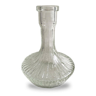 Vessel Glass Shisha Base - Medusa (Clear)
