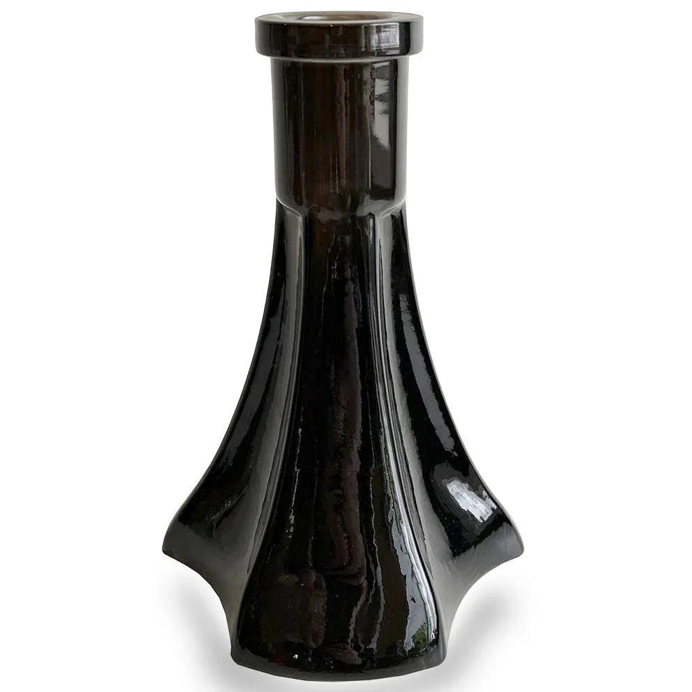 Vessel Glass Shisha Base - Neo Lux (Gloss Black) - shishagear - UK Shisha Hookah Black Friday