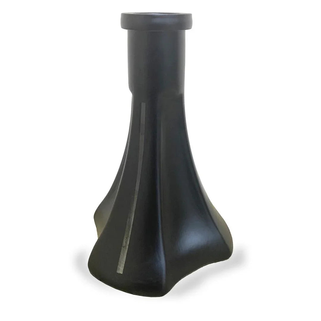 Vessel Glass Shisha Base - Neo Lux (Matt Black) - shishagear - UK Shisha Hookah Black Friday