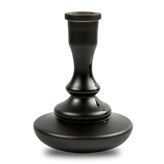 Vessel Glass Shisha Base - Tree (Black Matt With Line) - shishagear - UK Shisha Hookah Black Friday