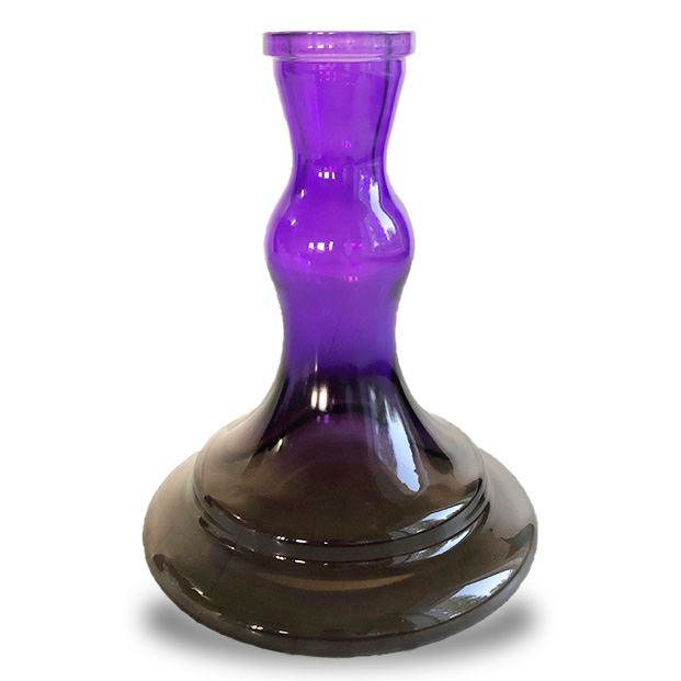 Vessel Glass Shisha Base - Wave (Purple Smoke) - shishagear - UK Shisha Hookah Black Friday