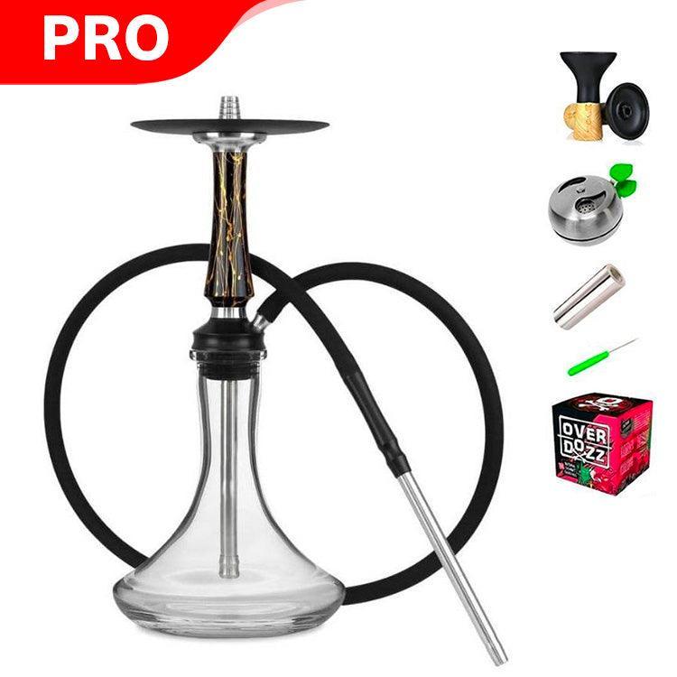 Voodoo Smoke Hookah Set - Black Gold - shishagear - UK Shisha Hookah Black Friday