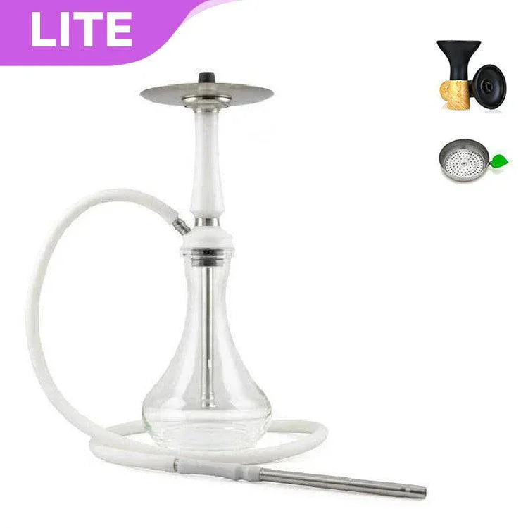 Voodoo Smoke Hookah Set - White - shishagear - UK Shisha Hookah Black Friday