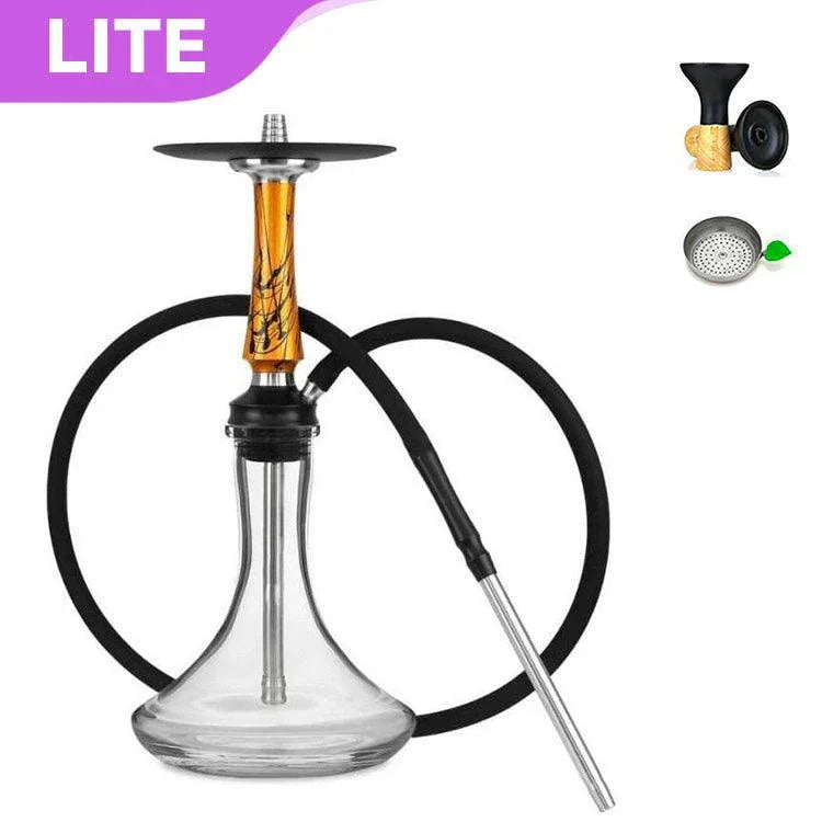 Voodoo Smoke Hookah Set - Gold Black - shishagear - UK Shisha Hookah Black Friday