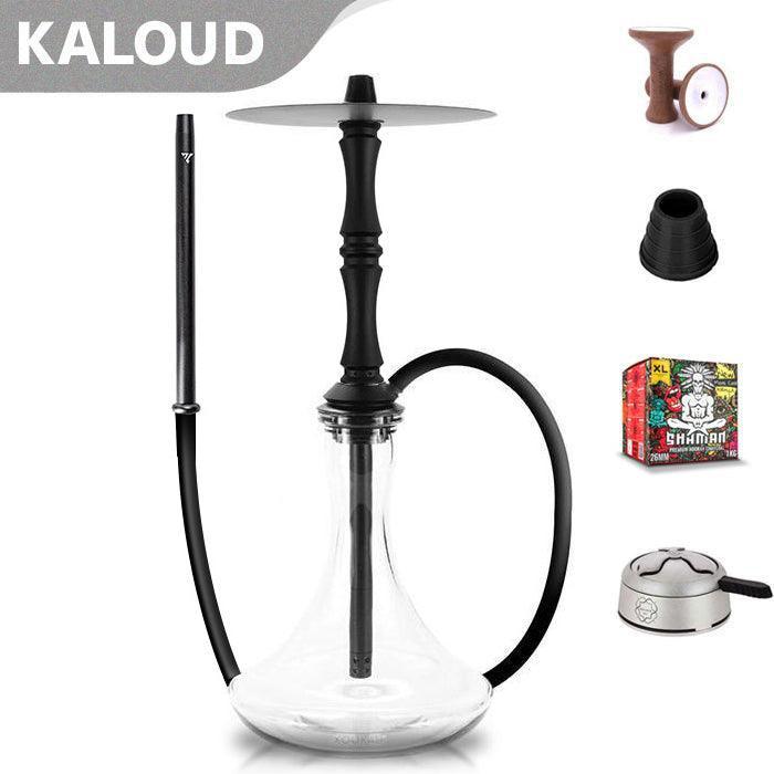 Vyro Versa with V3 Black Sleeve & Blow Off Hookah Set - Black - shishagear - UK Shisha Hookah