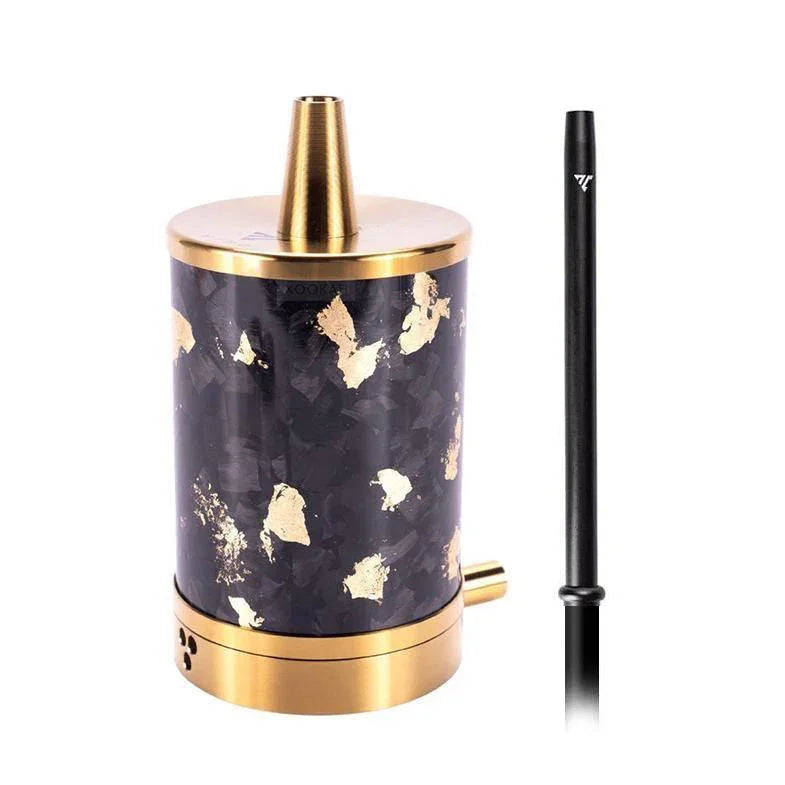 Aeon Vyro One V2 - Carbon Forged Gold - shishagear - UK Shisha Hookah Black Friday