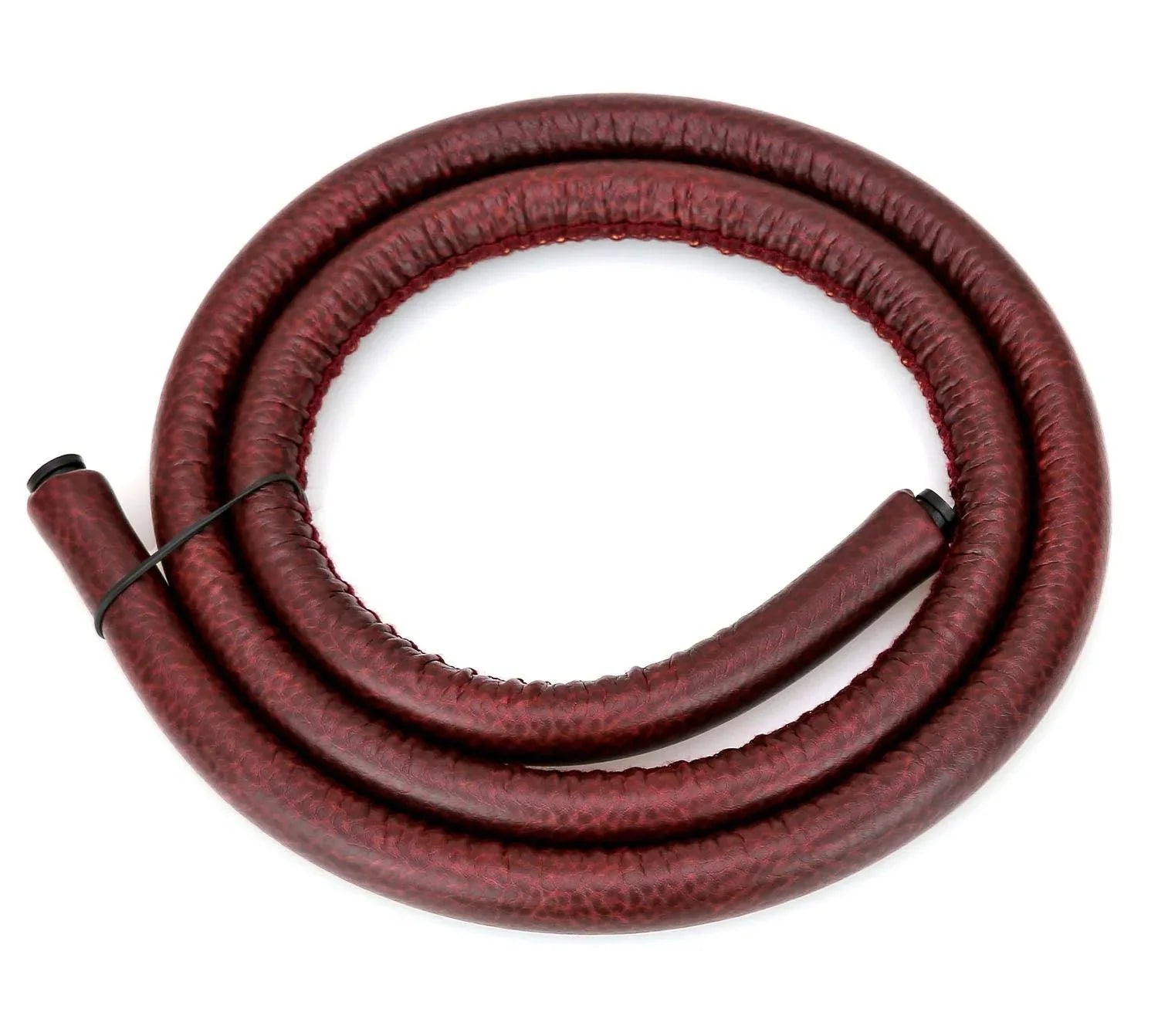 Werkbund Hookah Leather Hose - Mahagon - shishagear - UK Shisha Hookah Black Friday