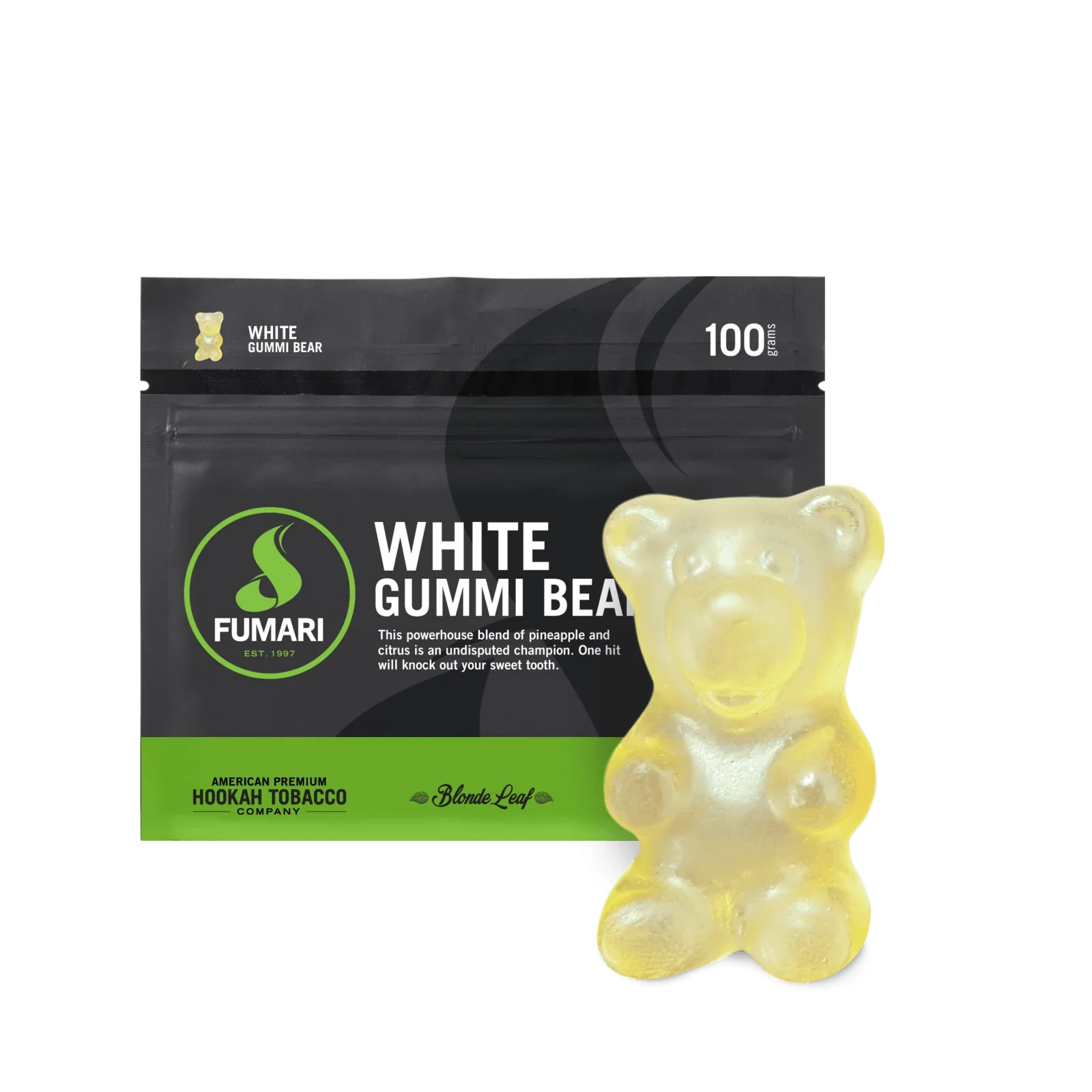Fumari White Gummy Bear Shisha Flavour - shishagear - UK Shisha Hookah Black Friday