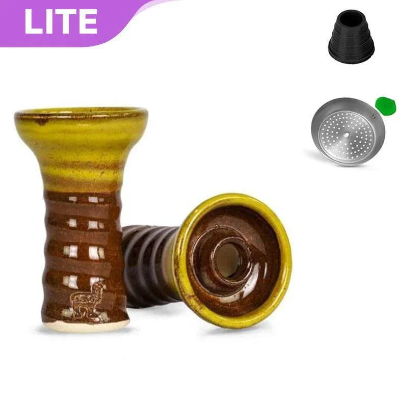 Alpaca Suri Bowl - Yellow Earth - shishagear - UK